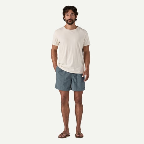 patagonia M's Baggies Shorts - 5 inch (Plume Grey w/Plume Grey)