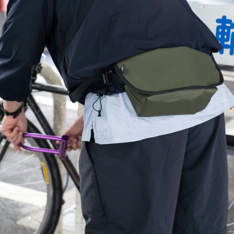 BLUE LUG HIP MESSENGER (X-PAC OLIVE) | 3PEAK ON BLUE LUG HIP MESSENGER (X-PAC OLIVE) | 3PEAK ON
