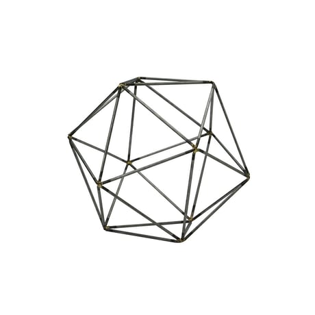 Icosahedron Frame "Silver"