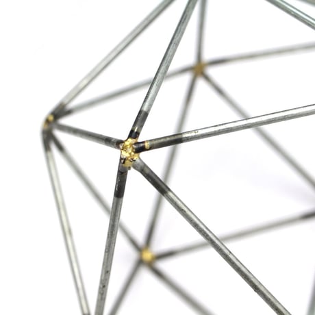 Icosahedron Frame "Silver"