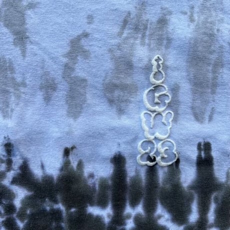 IN A GOOD WAY. CLOUD LOGO 2TONE TIE-DYE TEE