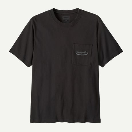 patagonia メンズ・ミッドウェイト・'95 オーバル・ロゴ・ポケット・ティー