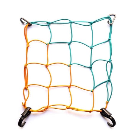 BLUE LUG cargo net (teal/orange)