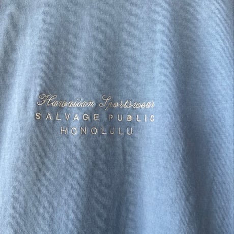 SALVAGE PUBLIC Pigment L/S Tee (Hawaiian Quilting)