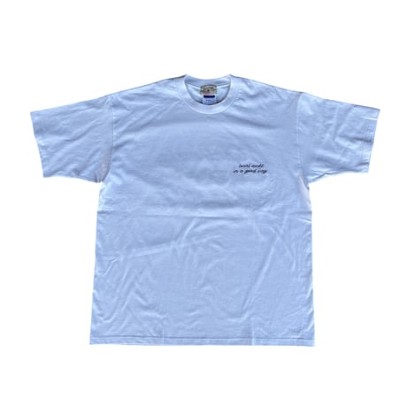 IN A GOOD WAY. LOCAL STITCH TEE (WHITE)