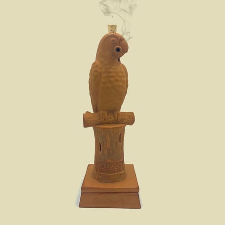 Good Worth SMOKING PARROT INCENCE BURNER (Terracotta)