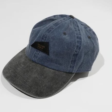 SALVAGE PUBLIC Baseball Two Tone Cap (DH Leather Patch/Back EMB)