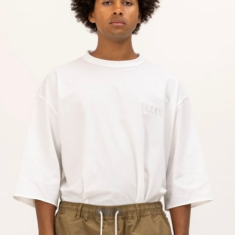 UNFRM SOFT COOL 6/10 WSMS EMB TRICOT MESH BAGGY SHIRT