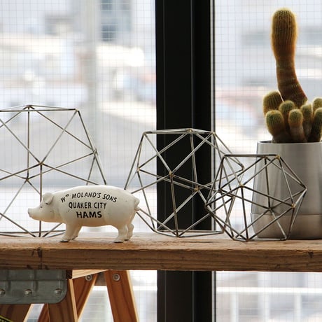Icosahedron Frame "Silver"