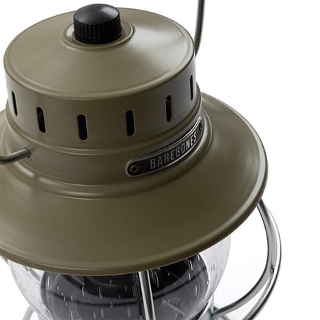*BAREBONES* Railroad Lantern レイルロードランタンLED (オリーブドラブ）