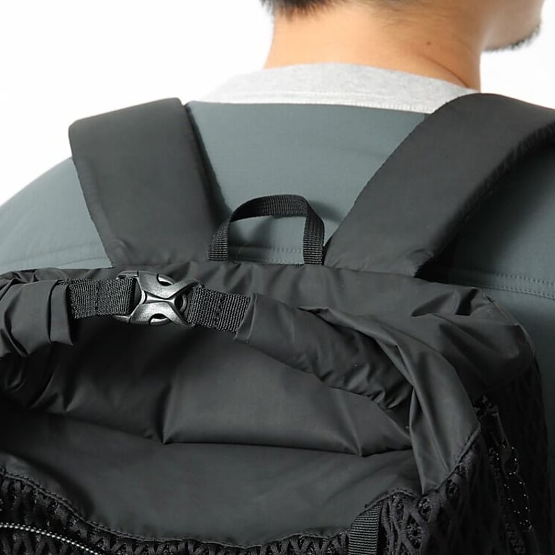 Peak - スノーピーク　Double Face Mesh Back Pack Black Double Face Mesh Backpack | Snow Peak