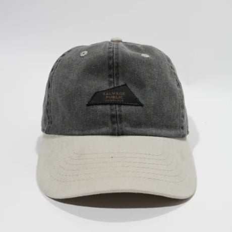 SALVAGE PUBLIC Baseball Two Tone Cap (DH Leather Patch/Back EMB)