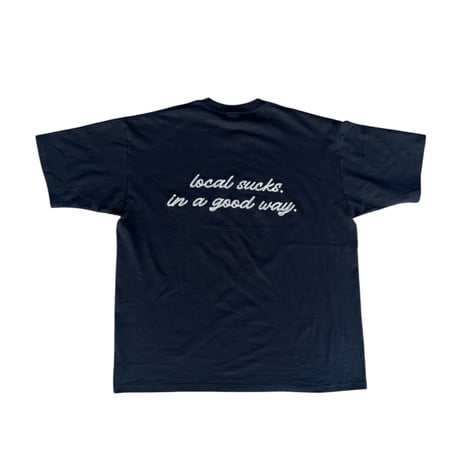 IN A GOOD WAY. LOCAL STITCH TEE (BLACK)