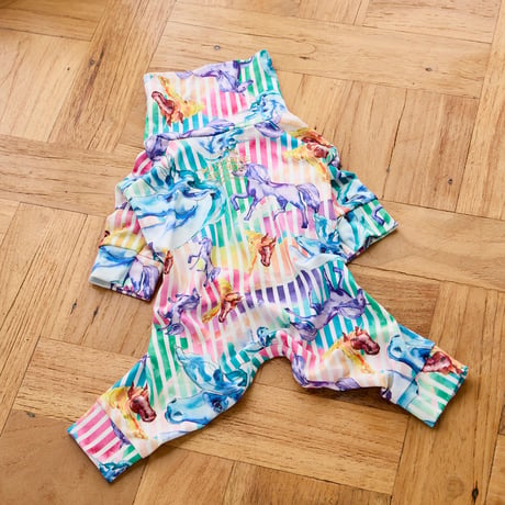 MANDARINE BROTHERS SKIN TIGHT SUIT MULTI PRINT