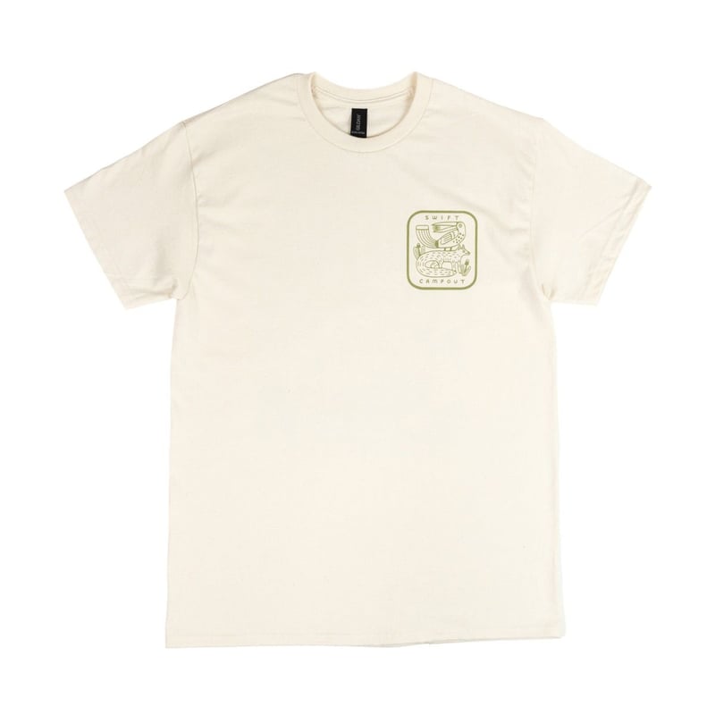SWIFT INDUSTRIES campout 2024 T-SHIRT (natural)