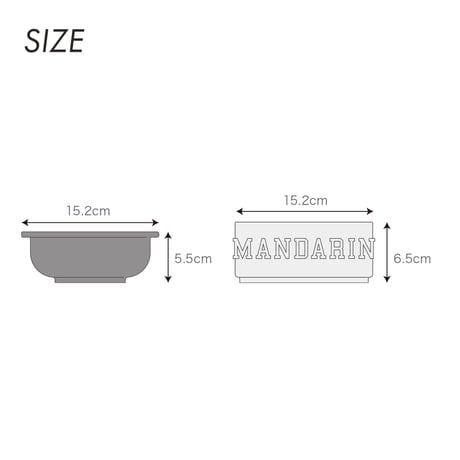 MANDARINE BROTHERS MARBLE COMBINATION BOWLS