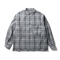 snow peak Fade Check Breezy Shirt (GREIGE)
