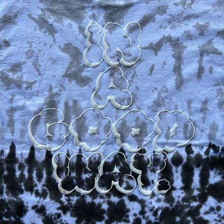 IN A GOOD WAY. CLOUD LOGO 2TONE TIE-DYE TEE