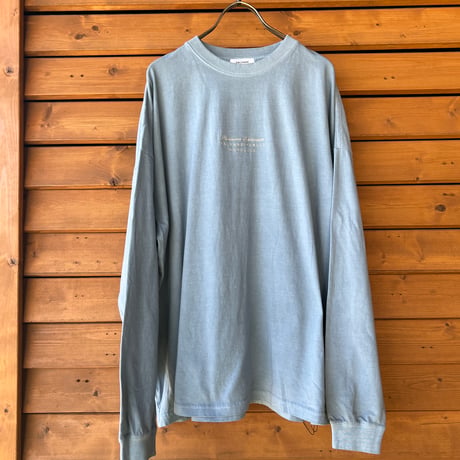 SALVAGE PUBLIC Pigment L/S Tee (Hawaiian Quilting)