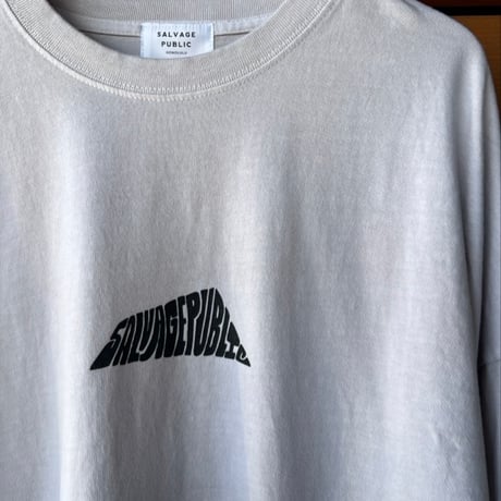 SALVAGE PUBLIC Pigment L/S Tee(Hand Drawn)