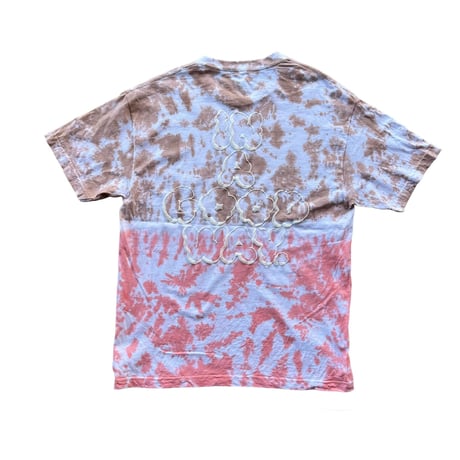 IN A GOOD WAY. CLOUD LOGO 2TONE TIE-DYE TEE