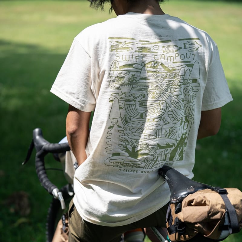 SWIFT INDUSTRIES スウィフトキャンプアウトパーティーシャツ M SWIFT CAMPOUT 2025】 PAIRTY SHIRT | Humhumhug Online Shop