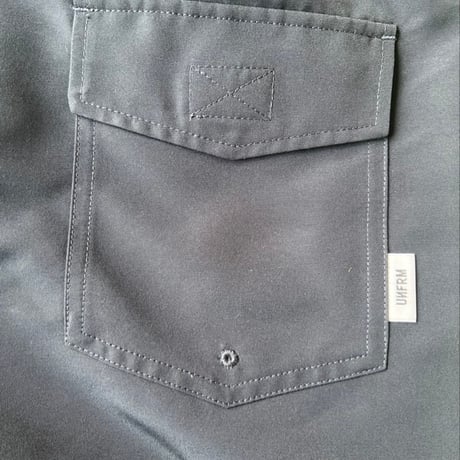 UNFRM 2WAY GROSGRAIN BAGGY SURF  SHORTS