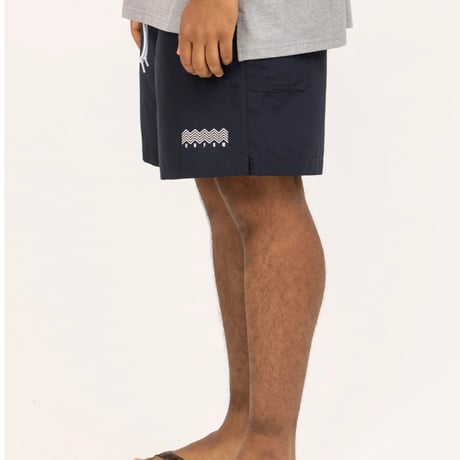 UNFRM 2WAY GROSGRAIN BAGGY SURF  SHORTS