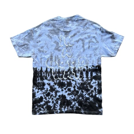 IN A GOOD WAY. CLOUD LOGO 2TONE TIE-DYE TEE