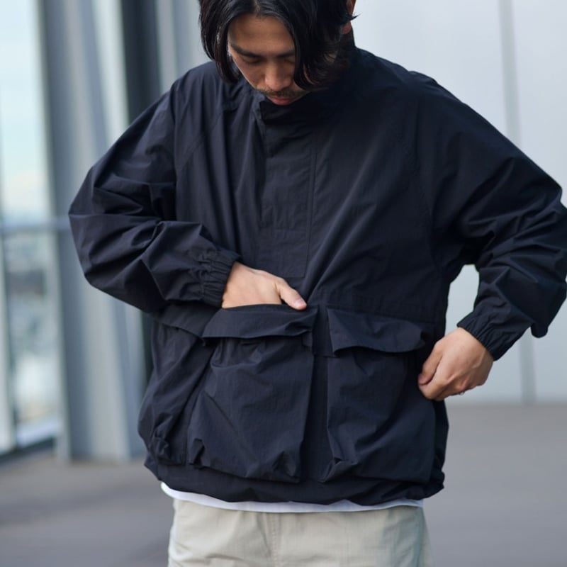 スノーピーク Nylon Tussah Anorak BLACK Nylon Tussah Anorak | Snow Peak
