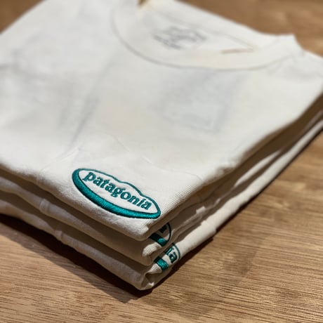 patagonia メンズ・ミッドウェイト・'95 オーバル・ロゴ・ポケット・ティー