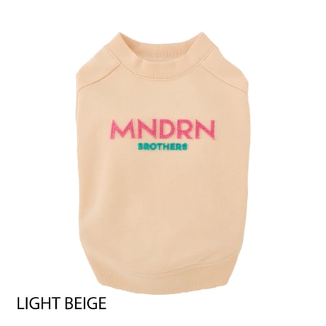 MANDARINE BROTHERS BRUSH LOGO SWEAT