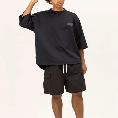 UNFRM SOFT COOL 6/10 WSMS EMB TRICOT MESH BAGGY SHIRT