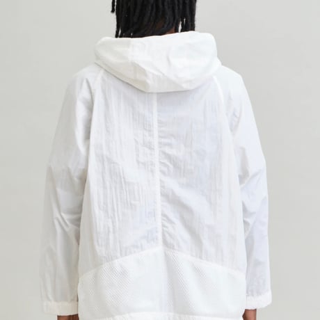 UNFRM NY TYPEWRITER PANEL MESH DECK PARKA