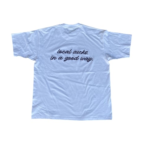 IN A GOOD WAY. LOCAL STITCH TEE (WHITE)