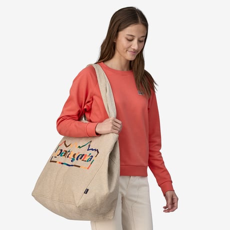 patagonia Recycled Oversize Tote (Unity Fitz/Classic Tan)