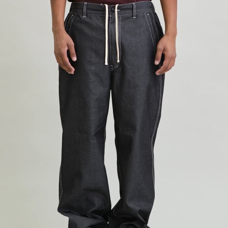 UNFRM ECOPET®️ C/P TECH DENIM FIELD WIDE PANTS