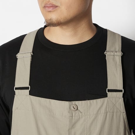 snow peak TAKIBI Light Ripstop Overalls (Khaki)