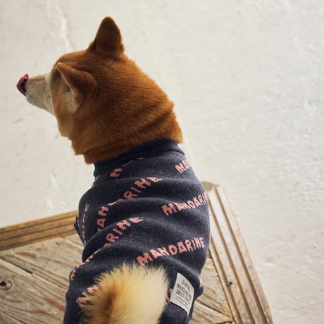 MANDARINE BROTHERS MNDRN LOGO KNIT