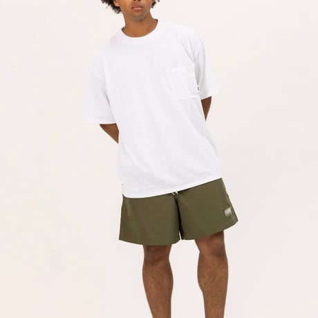 UNFRM 2WAY GROSGRAIN BAGGY SURF  SHORTS