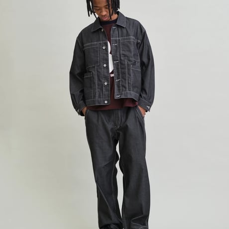 UNFRM ECOPET®️ C/P TECH DENIM FIELD WIDE PANTS