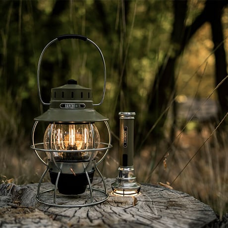 *BAREBONES* Railroad Lantern レイルロードランタンLED (オリーブドラブ）
