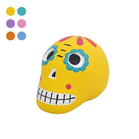 MANDARINE BROTHERS LATEX MEXICAN SKULL