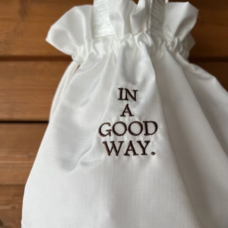 IN A GOOD WAY. OSANPO NYLON KINCHAKU