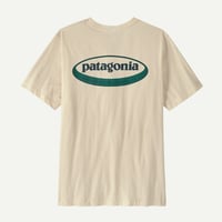 patagonia メンズ・'95 オーバル・ロゴ・Tシャツ