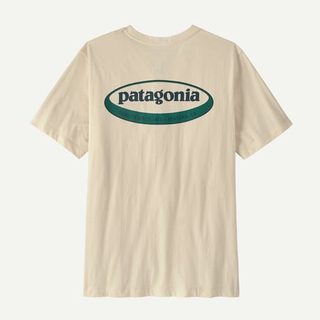 patagonia メンズ・'95 オーバル・ロゴ・Tシャツ