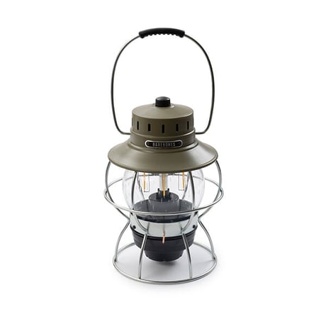 *BAREBONES* Railroad Lantern レイルロードランタンLED (オリーブドラブ）
