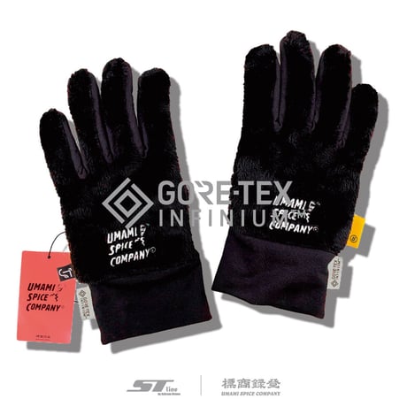 ST LINE x UMAMI SPICE COMPANY GORE-TEX INFINIUM BOA FLEECE GLOVES