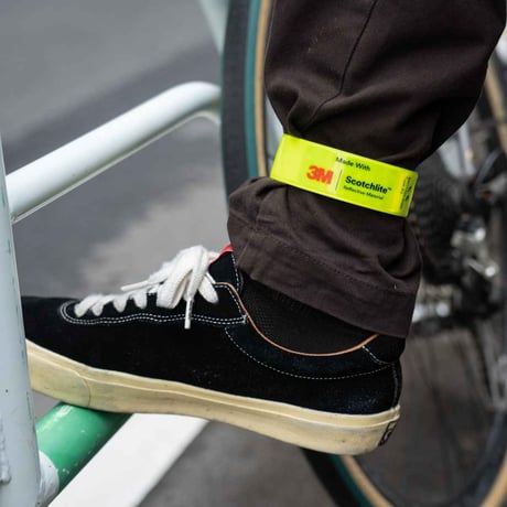 3M reflector ankle band (yellow/red logo)