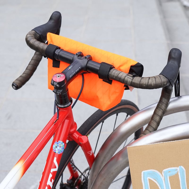 本物】Trapezoid Seat Bag (トラぺゾイド シート バッグ) オレンジ